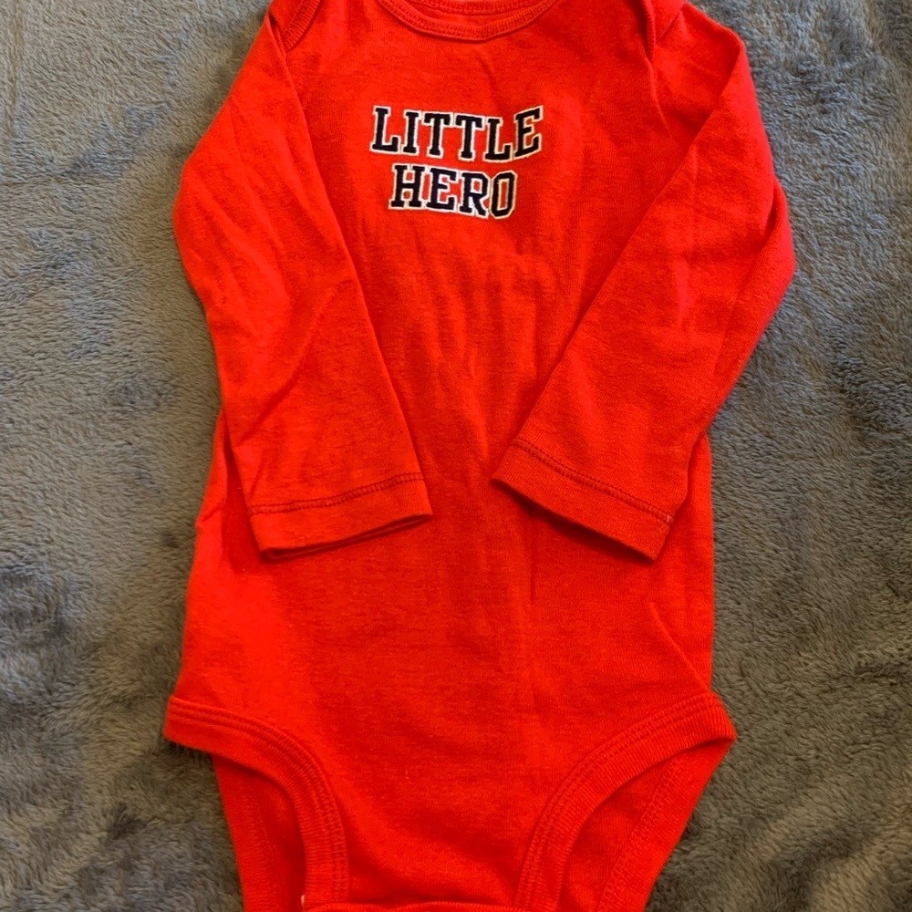 Carter's Red Baby Onesie - Picture 2 of 7